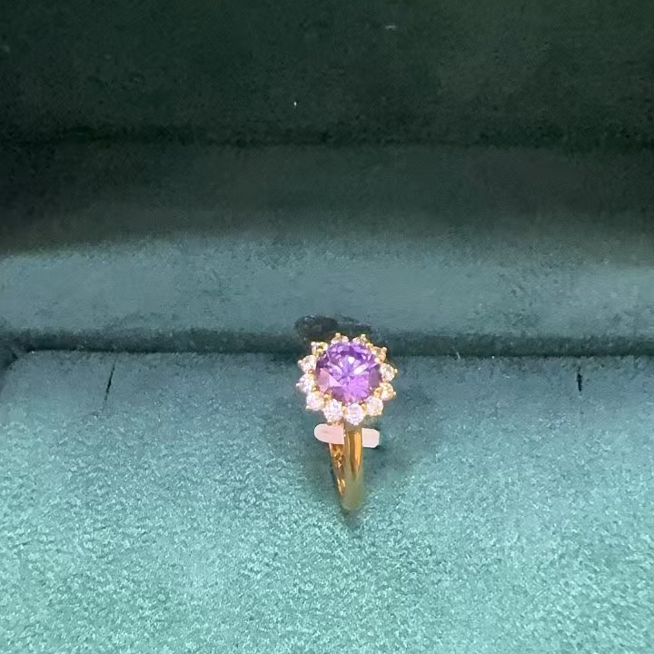 【高端嘉选】精品紫戒指————————