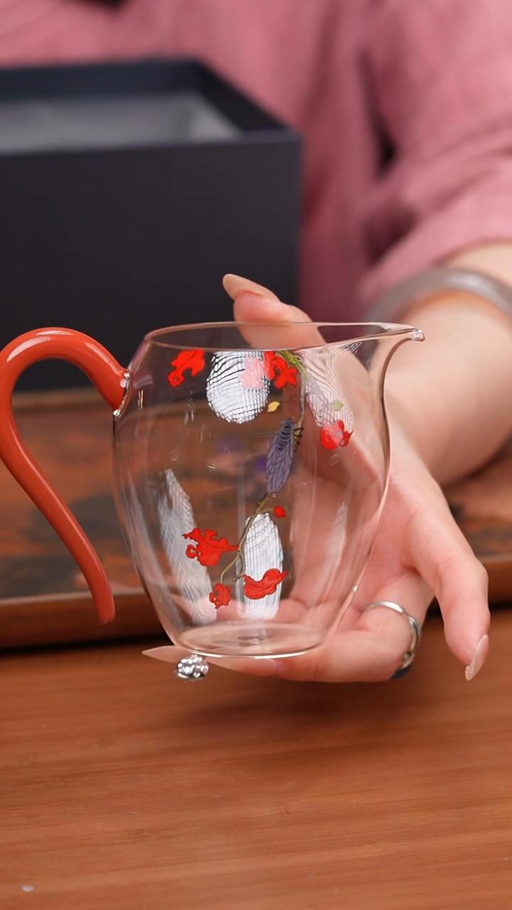 【闪购商品】禾器/手绘怡然汝红/鸿运当头