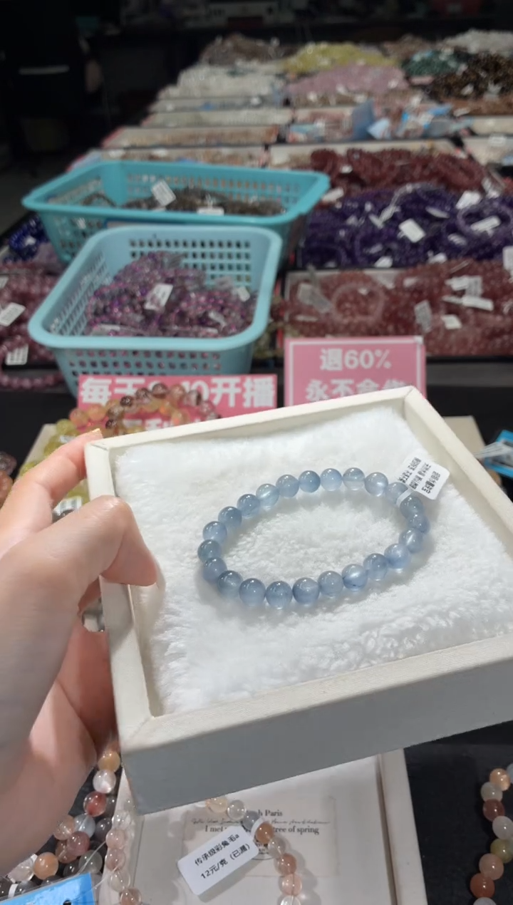 未镶嵌手链水晶175号 多样性发一K  8+