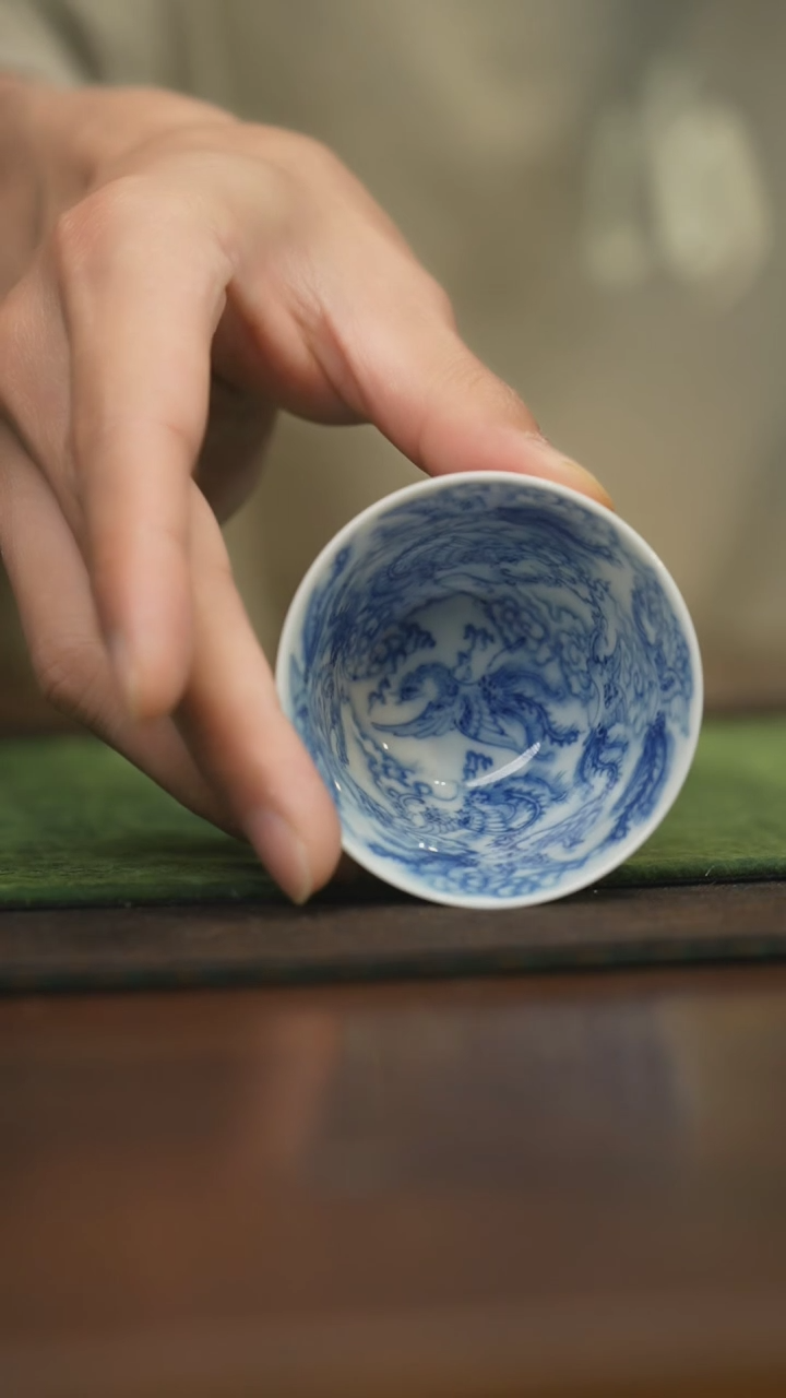 【闪购商品】杯柴窑青花破价福利