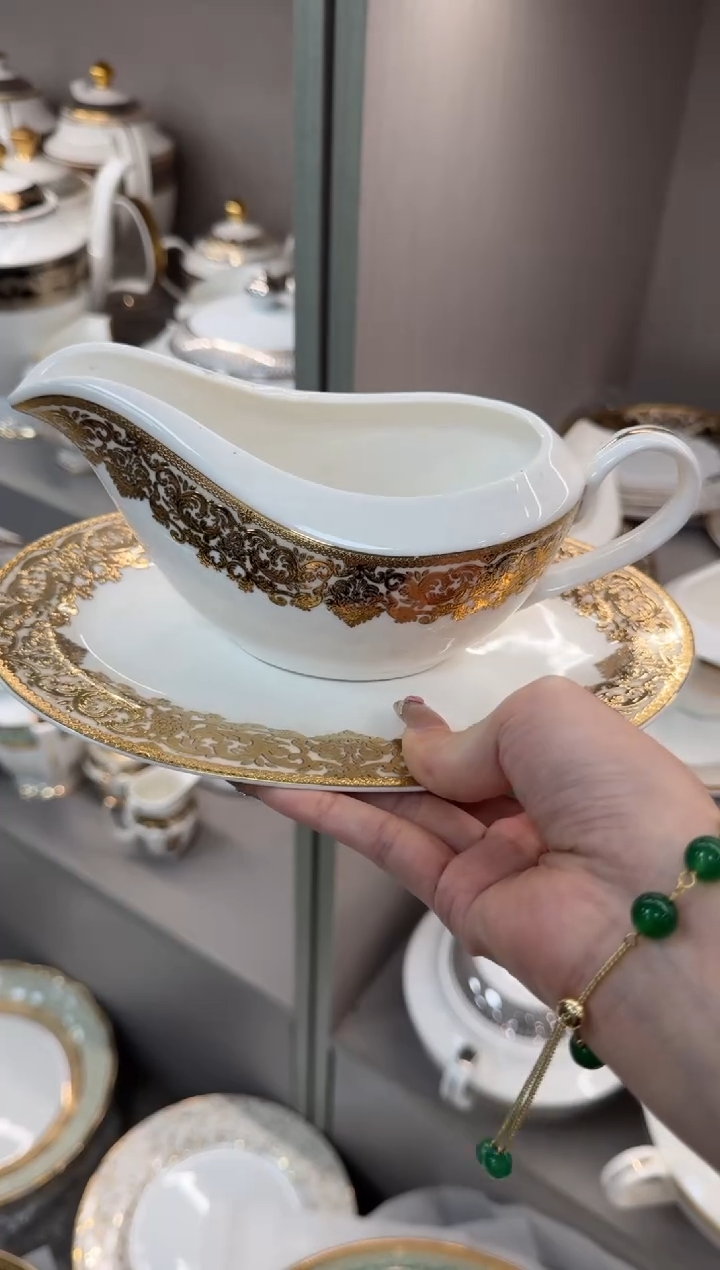 【闪购商品】瓷片汁斗汁托 福利款 微瑕