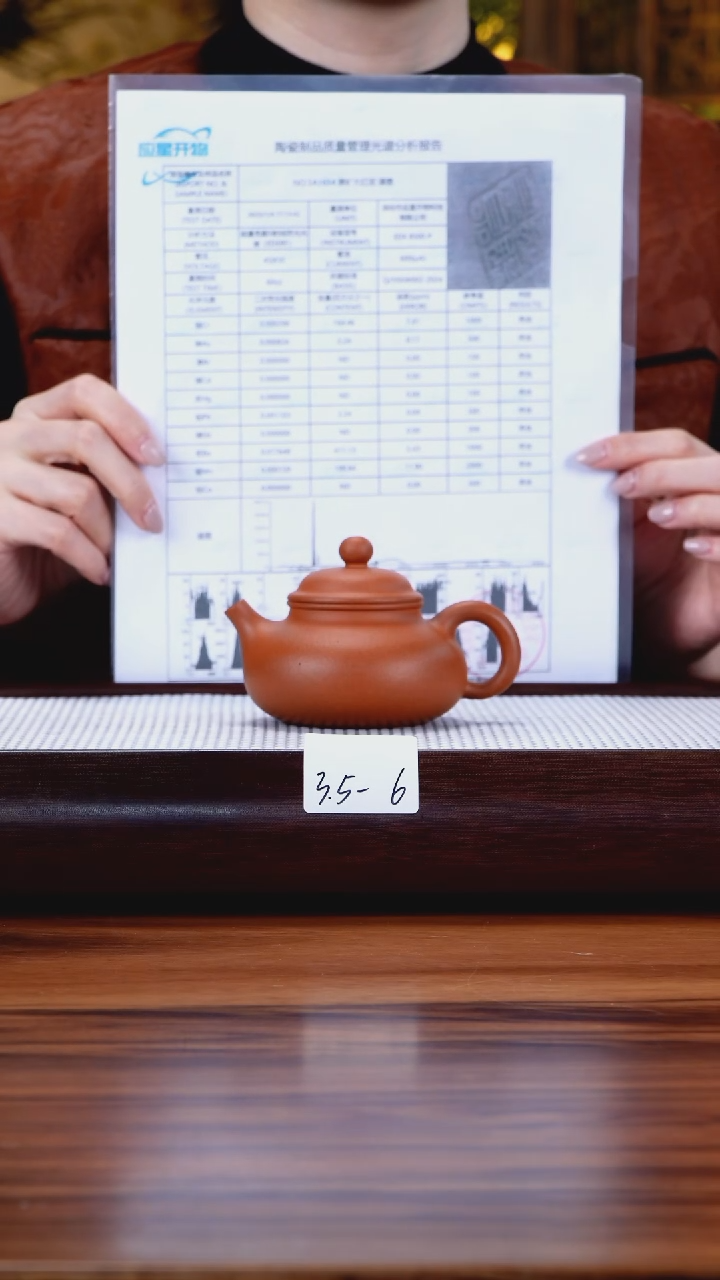 【闪购商品】紫砂茶壶3.5-6 大红泥 容天150