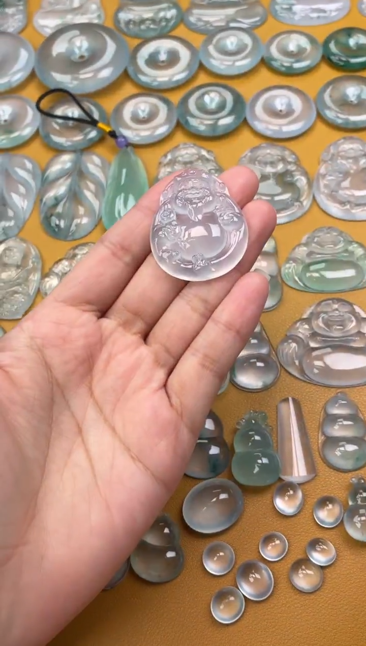 吊坠(不含链)未镶嵌翡翠34 财神 37.3 31.6 6.0