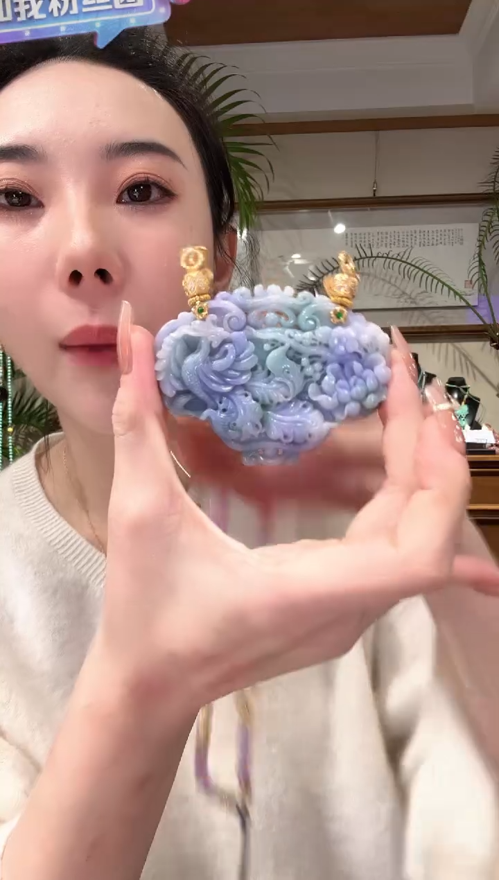 【闪购商品】翡翠颈饰未镶嵌国风