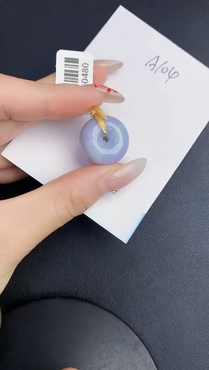 【闪购商品】翡翠颈饰18K金镶嵌00000000000