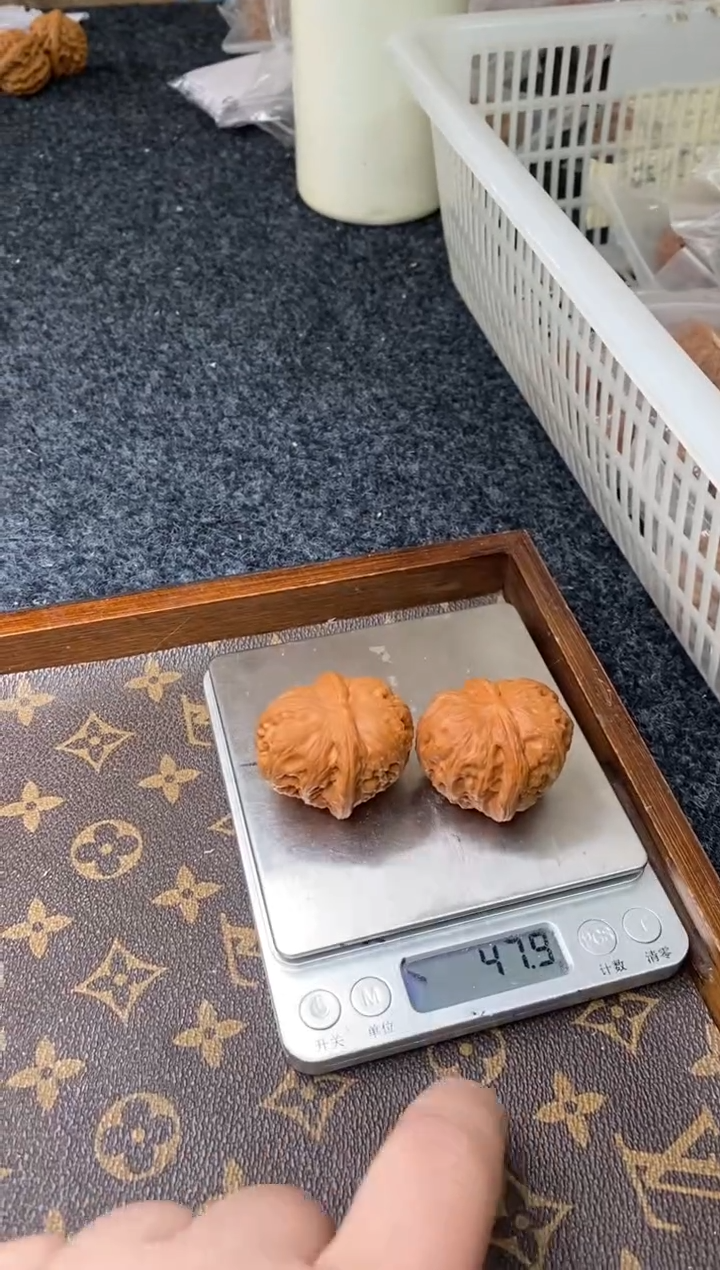 把件文玩核桃B136号42尺元宝