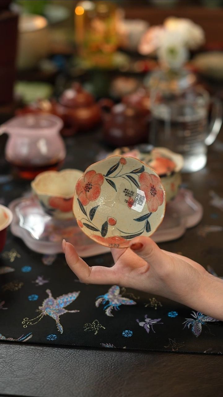 111111111111桃花莲花杯