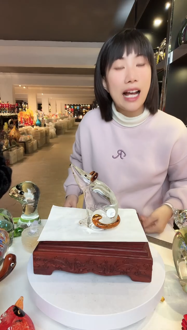 【闪购商品】茶盏琉璃摆件家居摆件