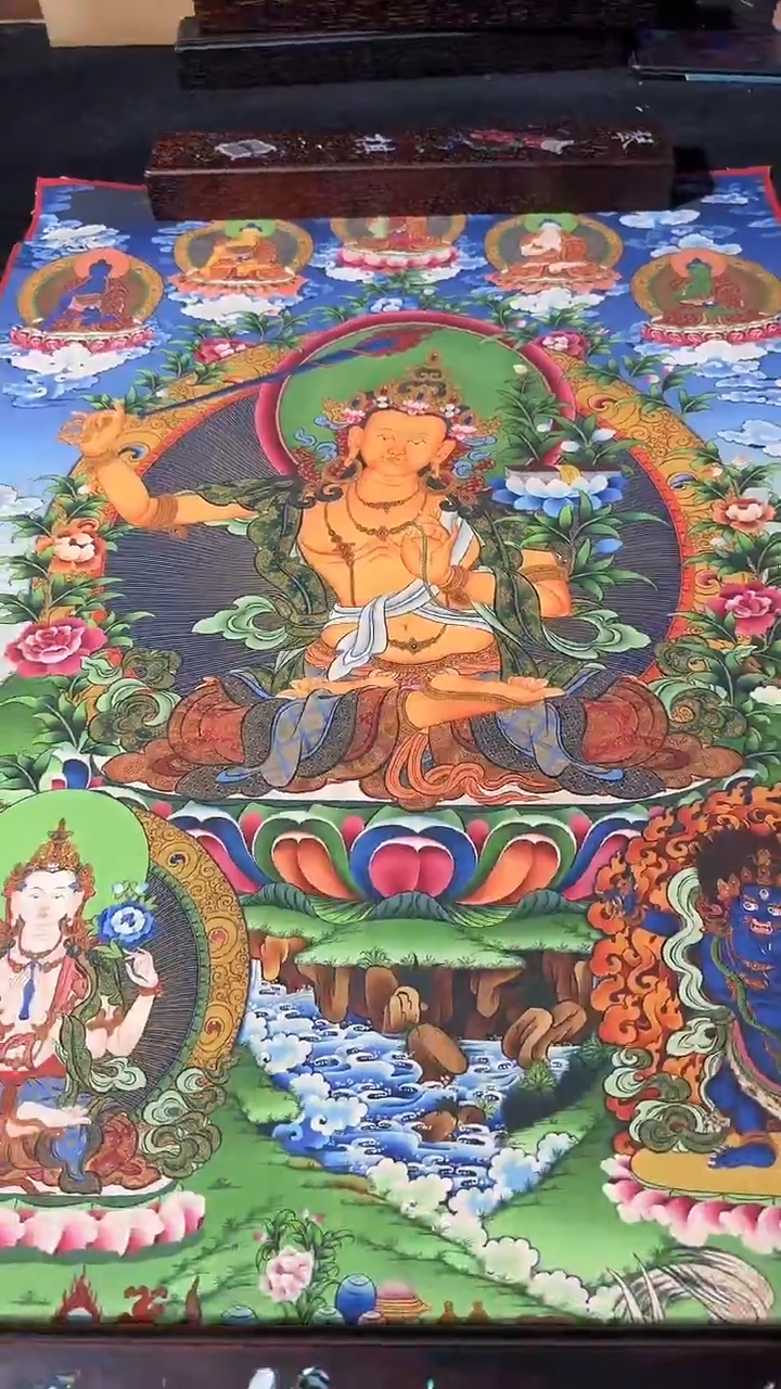 卷轴画藏式珍藏彩绘艺术馆142