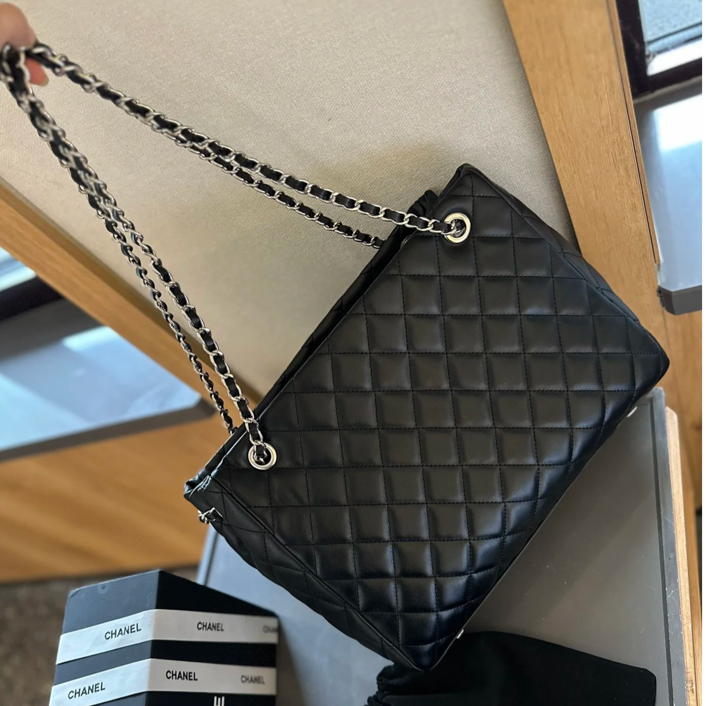 【520礼物】安妮甄选奢品 百搭时尚复古单肩斜跨中古托特包