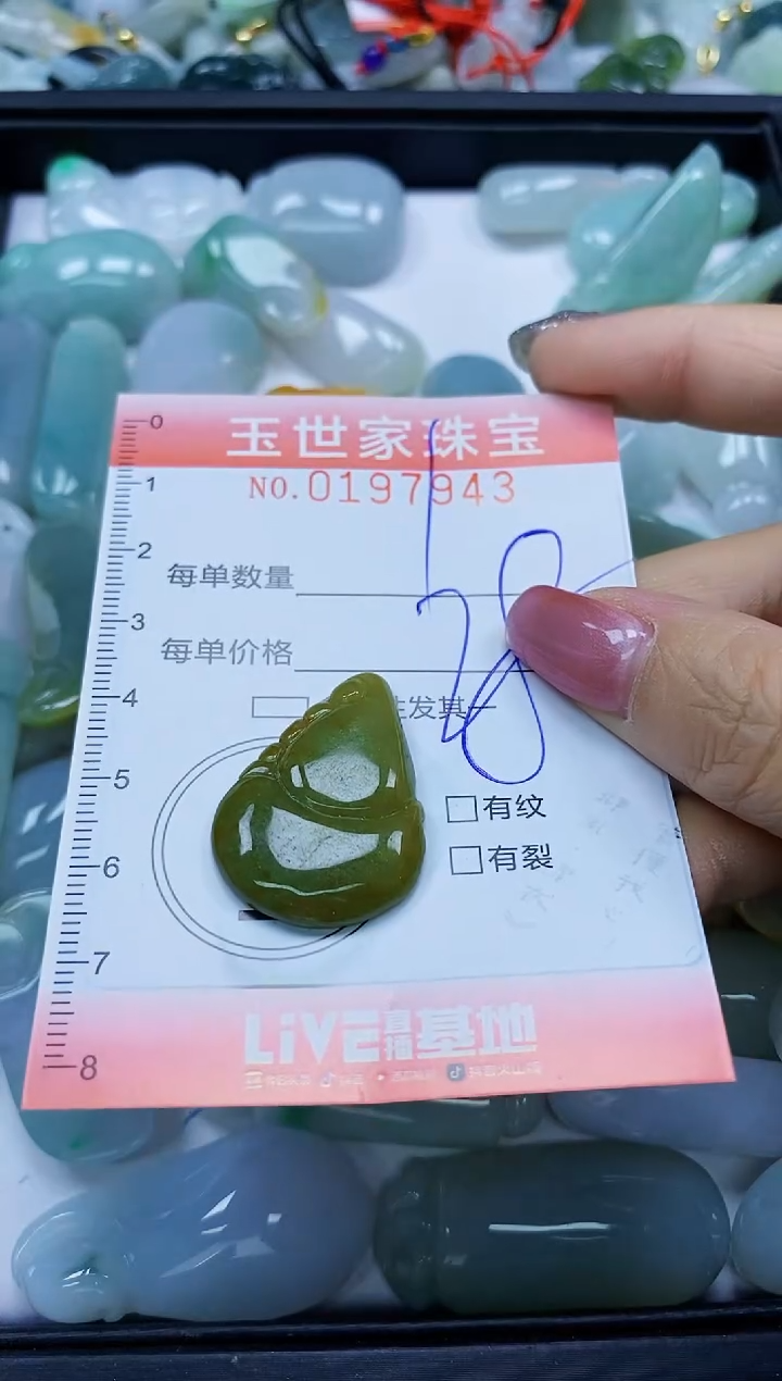 【闪购商品】翡翠颈饰未镶嵌闪购0197943