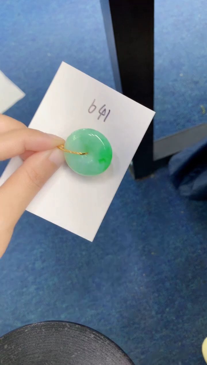 【闪购商品】翡翠颈饰18K金镶嵌000000000