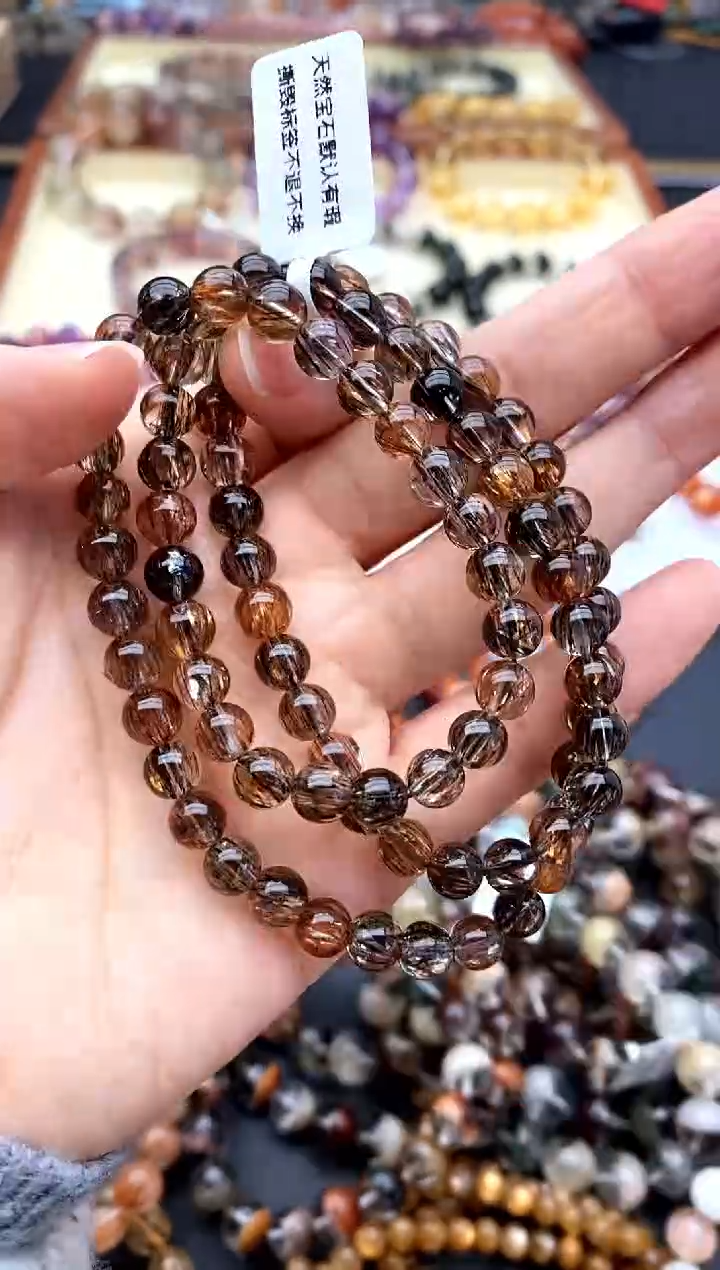 【闪购商品】水晶手链未镶嵌黑金超6.6