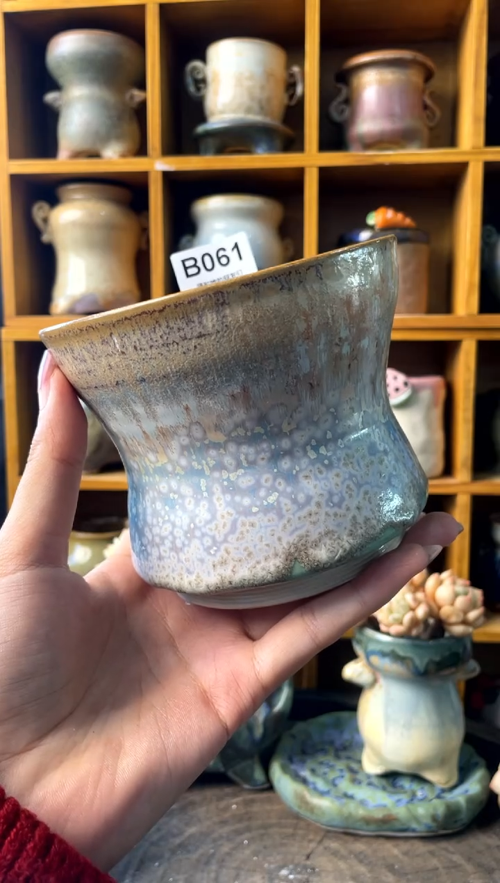 061内口10【多肉花盆多肉盆】