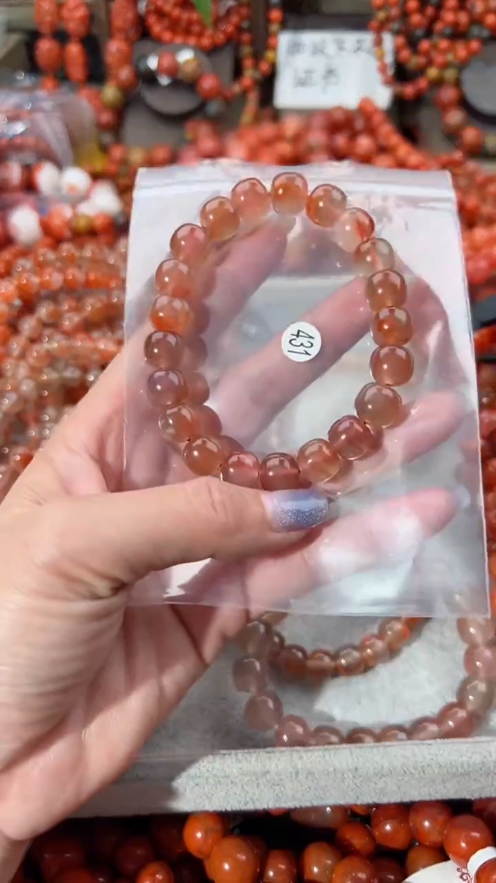 【闪购商品】南红玛瑙手串未镶嵌10+