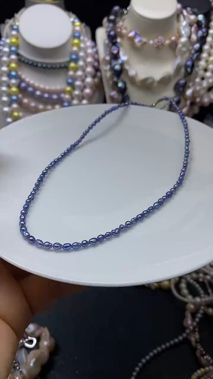 颈饰未镶嵌淡水珍珠多人