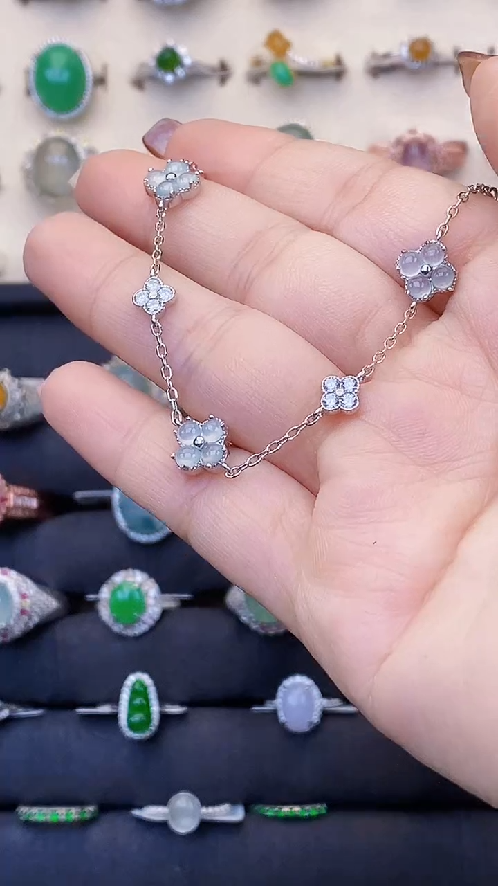 【闪购商品】翡翠戒指未镶嵌女款手链