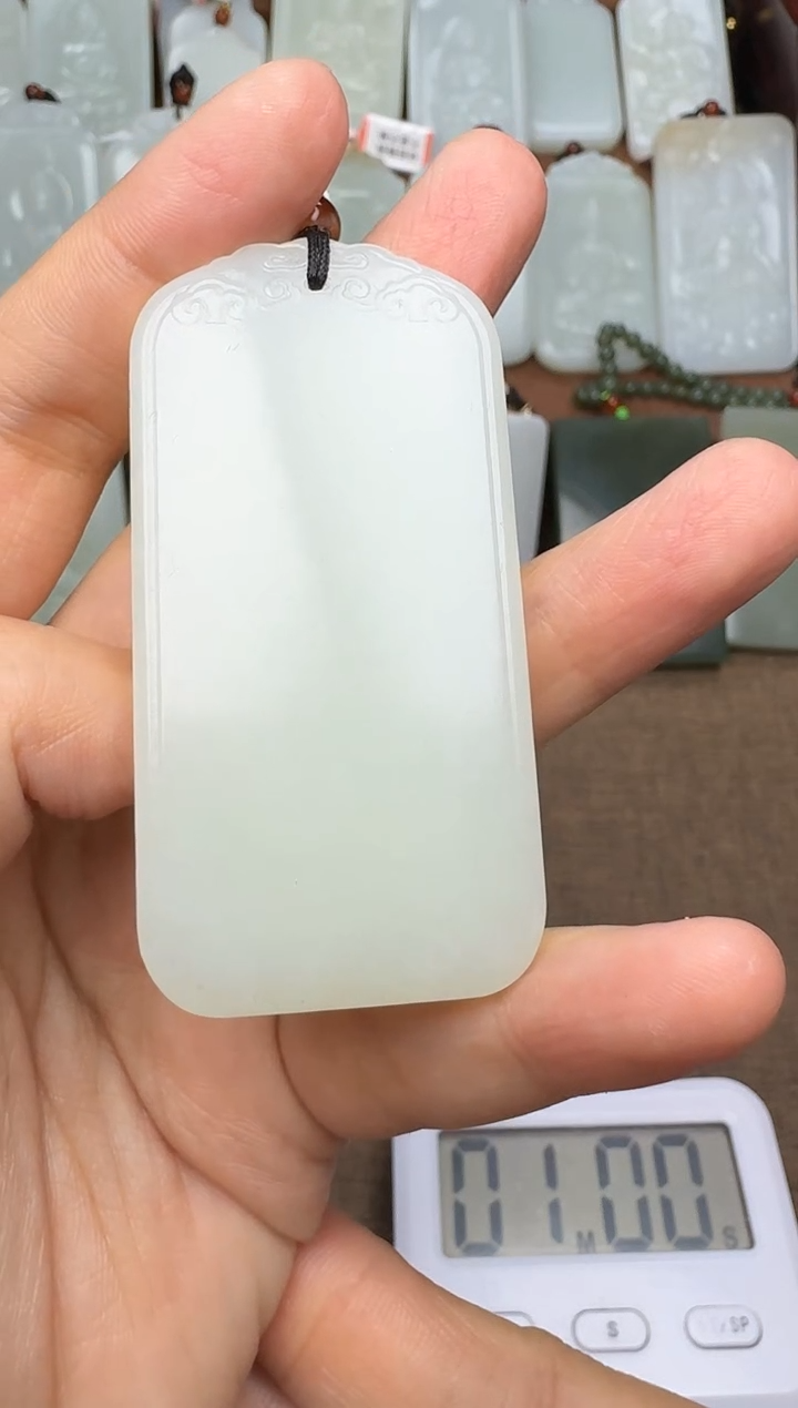 【闪购商品】和田玉颈饰未镶嵌海蓝