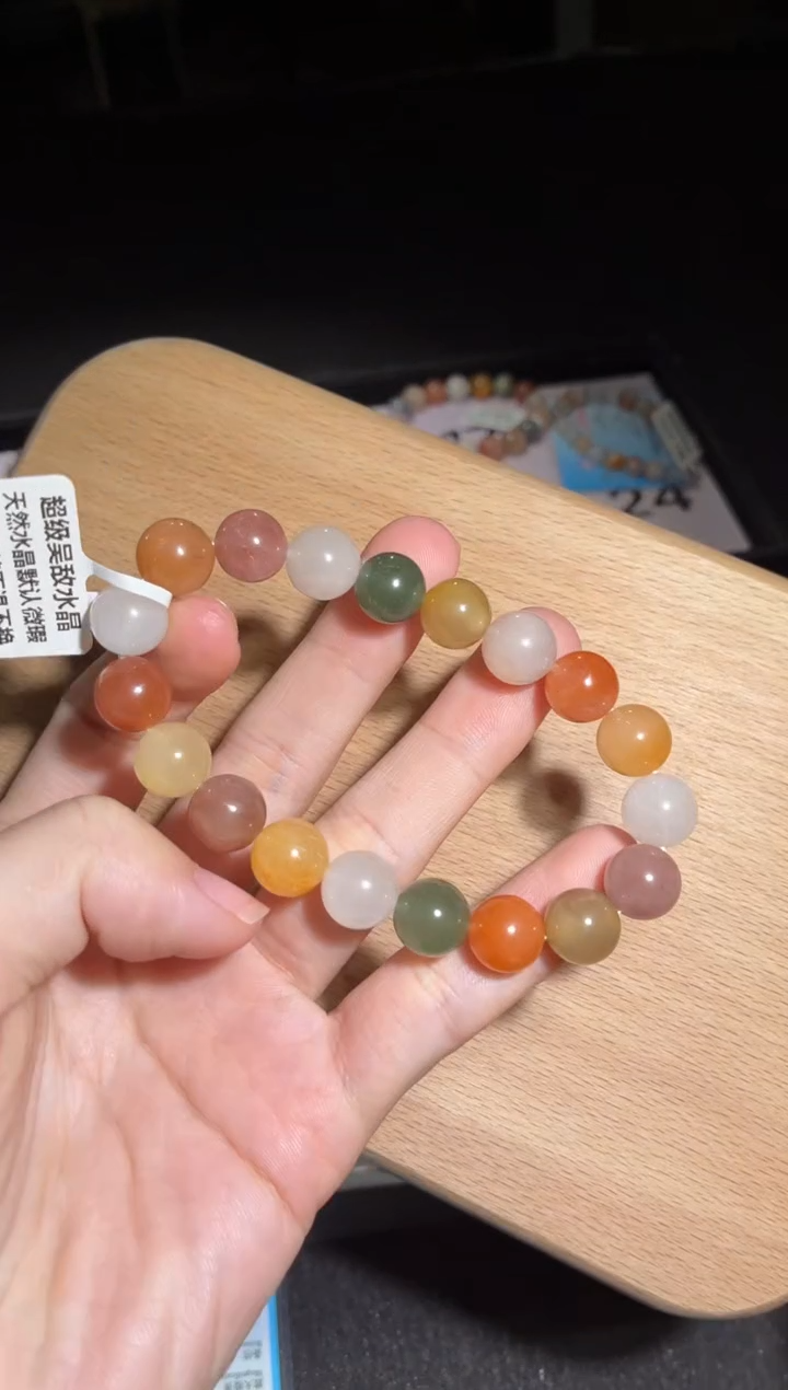 未镶嵌手链水晶21号多样性发一M10+