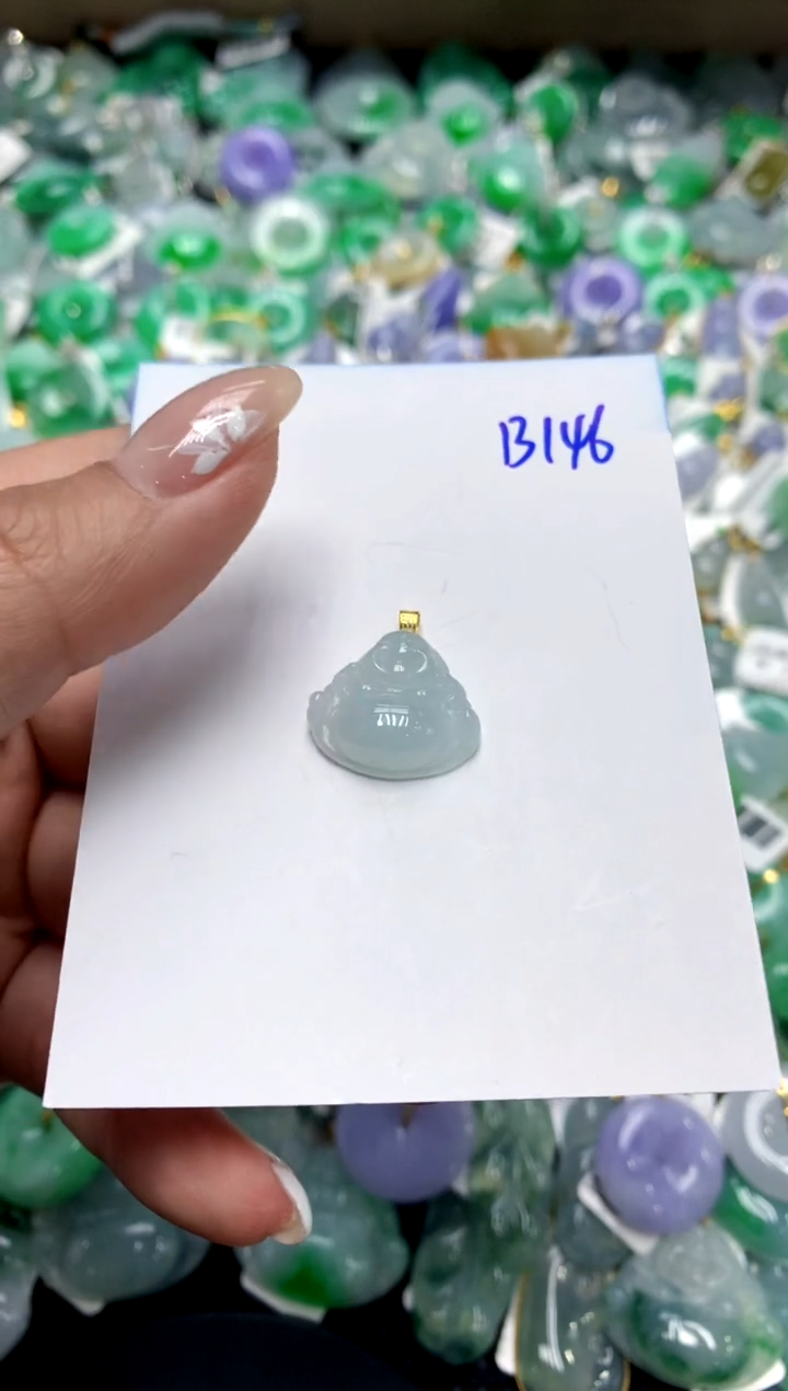 【闪购商品】翡翠颈饰18K金镶嵌111111111111111111