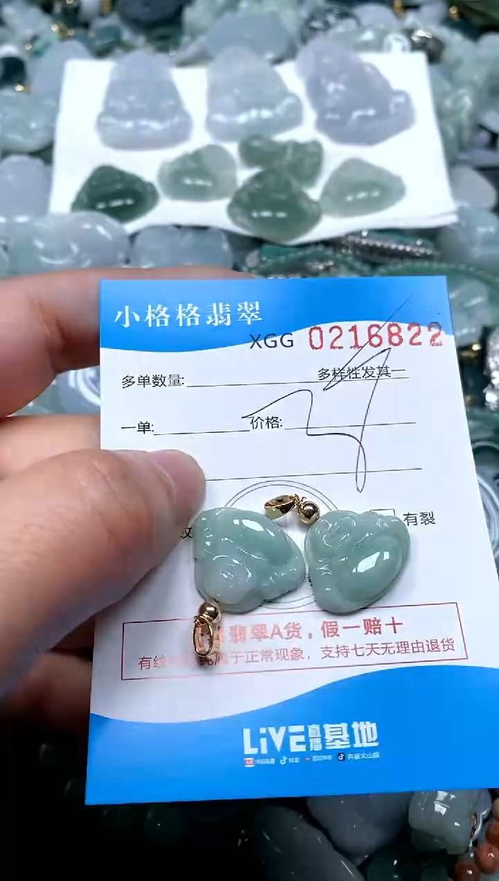 【闪购商品】翡翠颈饰未镶嵌闪购商品0216822