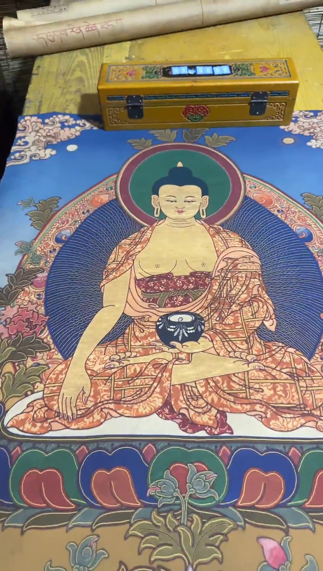 药师菩萨 =======唐卡