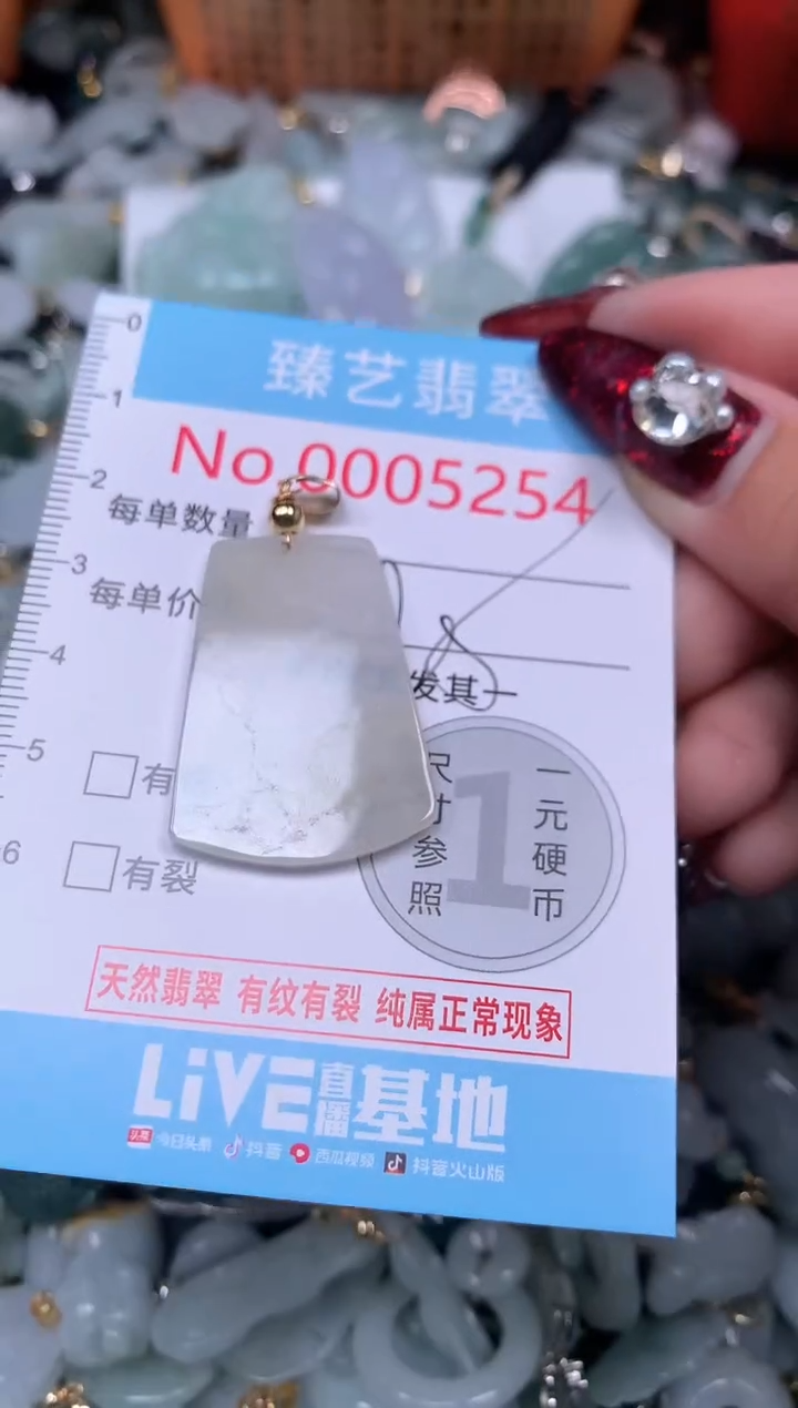 颈饰未镶嵌翡翠5254