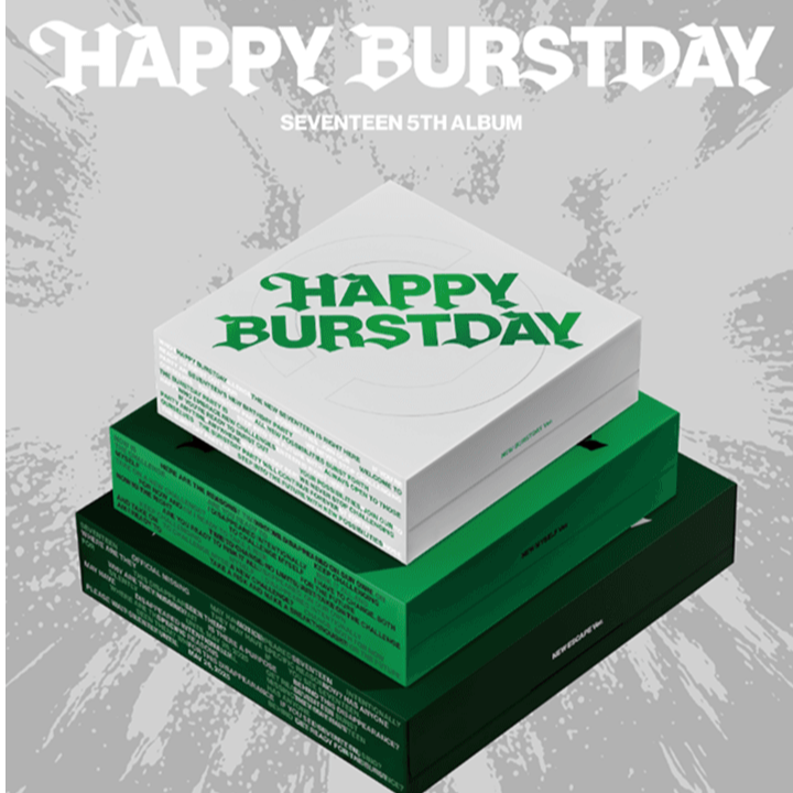 SEVENTEEN 次 正规五'HAPPY BURSTDAY'  专辑 新回归 画册