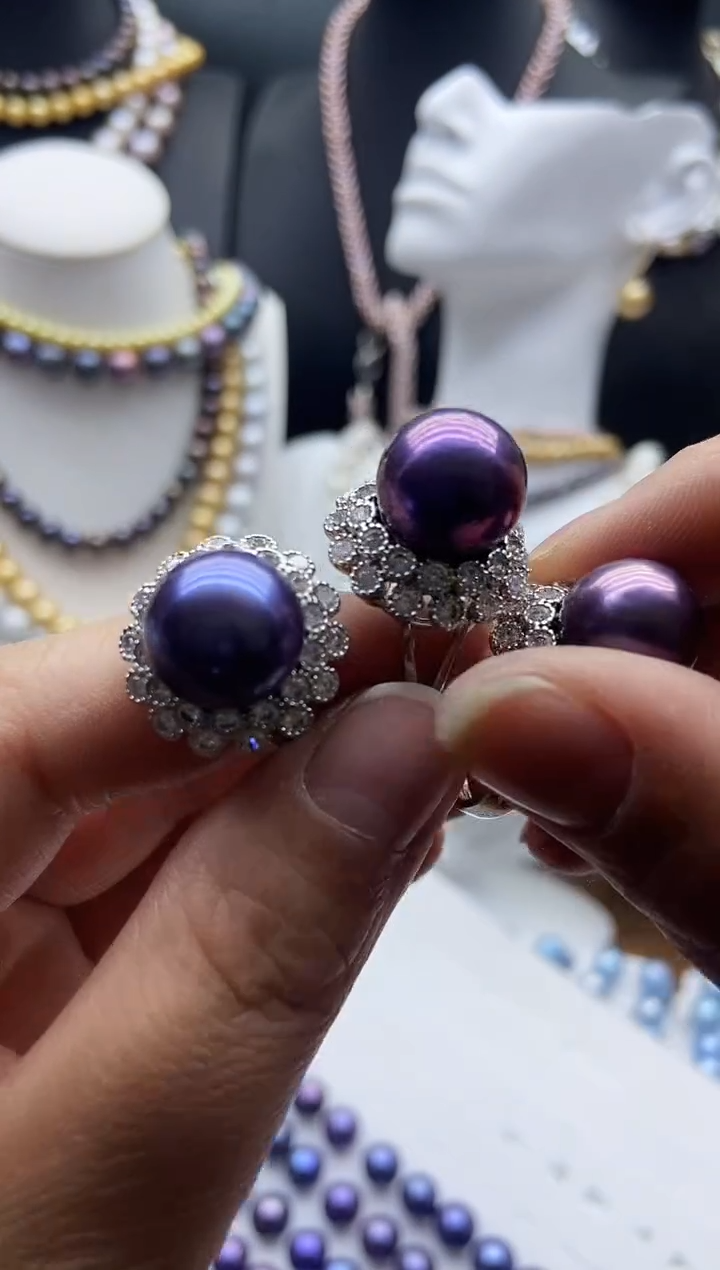 合金原创设计淡水珍珠55