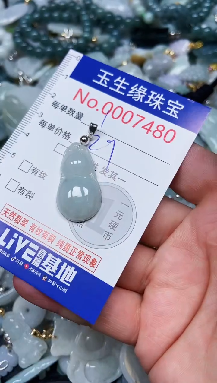 【闪购商品】翡翠颈饰未镶嵌闪购00007480