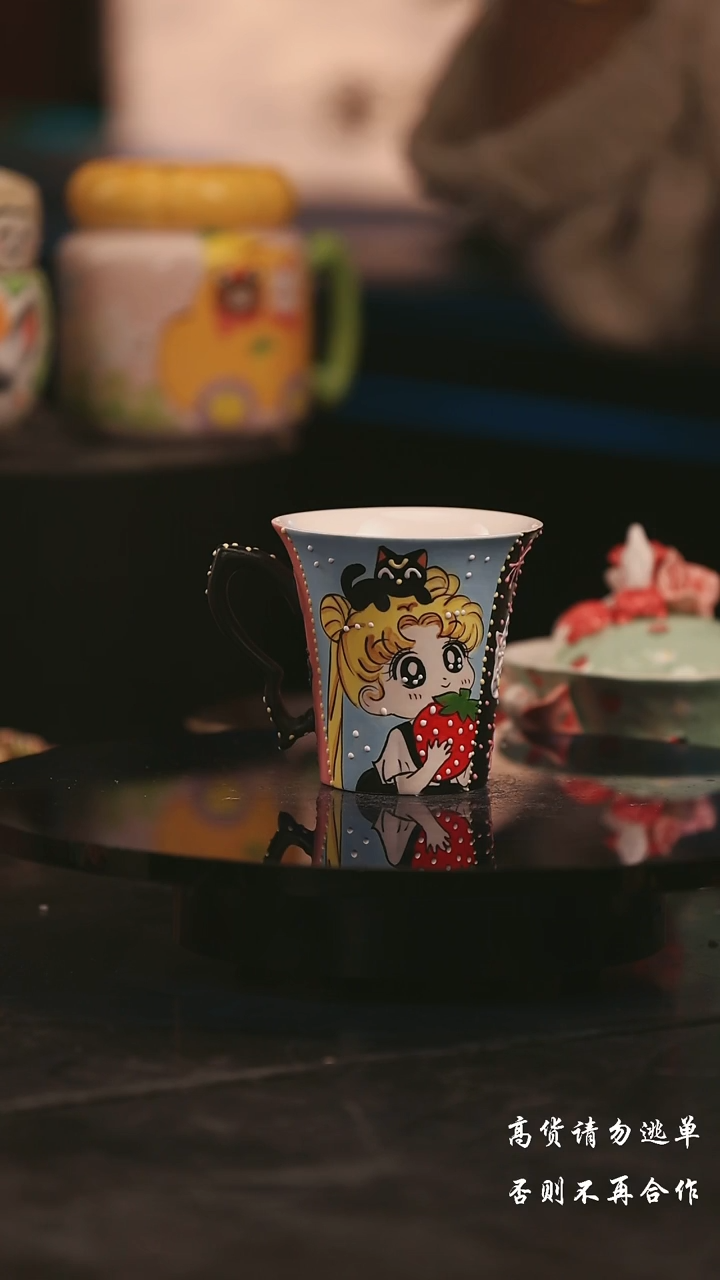 陶瓷景德镇可爱设计师款陶瓷 