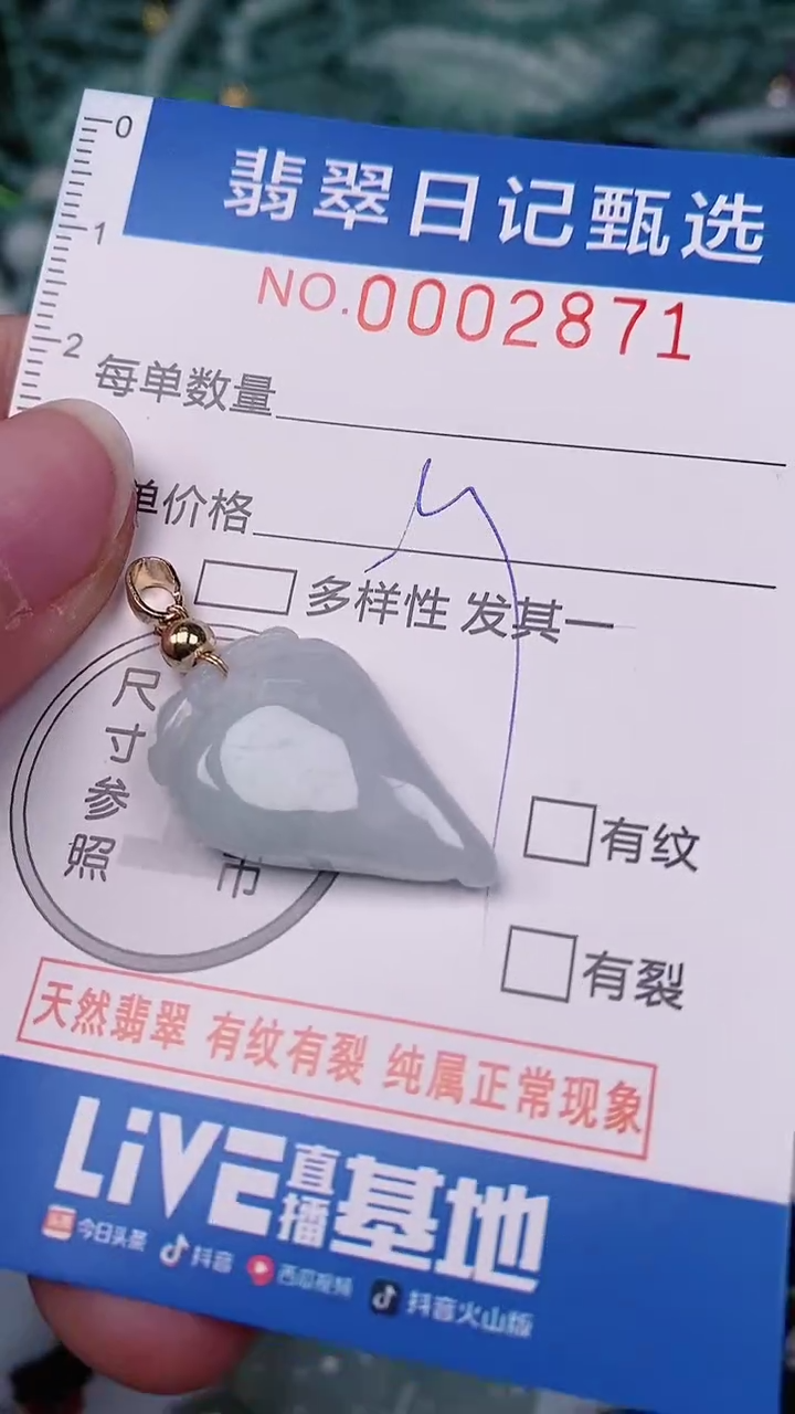 【闪购商品】翡翠颈饰未镶嵌00002871