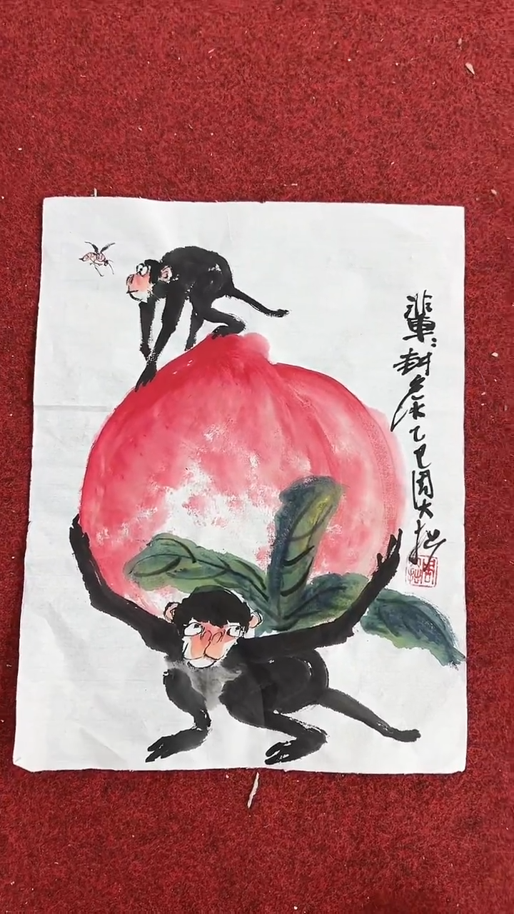 国画直播福利/国画/花鸟