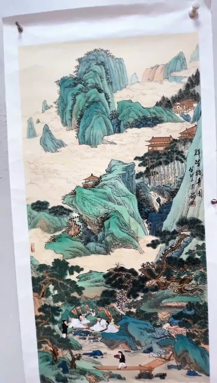 国画 史龙-绘画作品-20