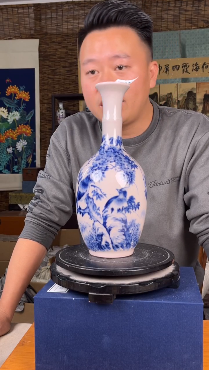 摆件瓷摆件瓷景德镇陶瓷摆件B256