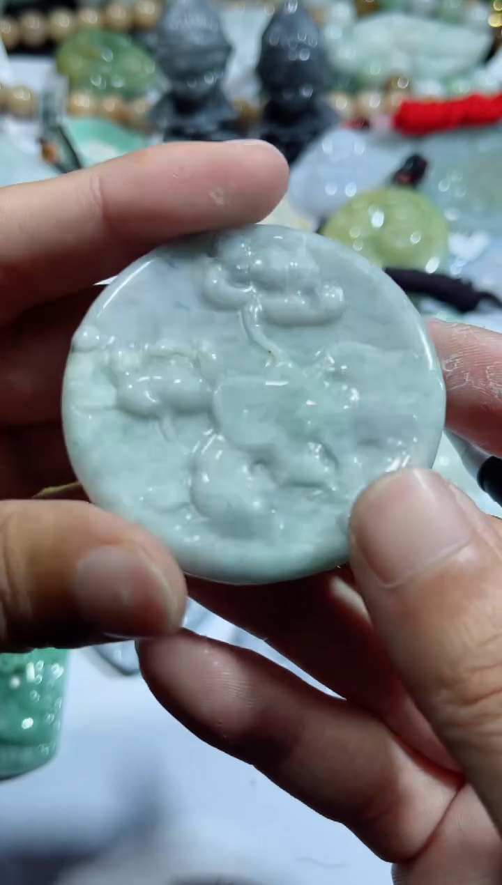 【闪购商品】翡翠颈饰未镶嵌00005675