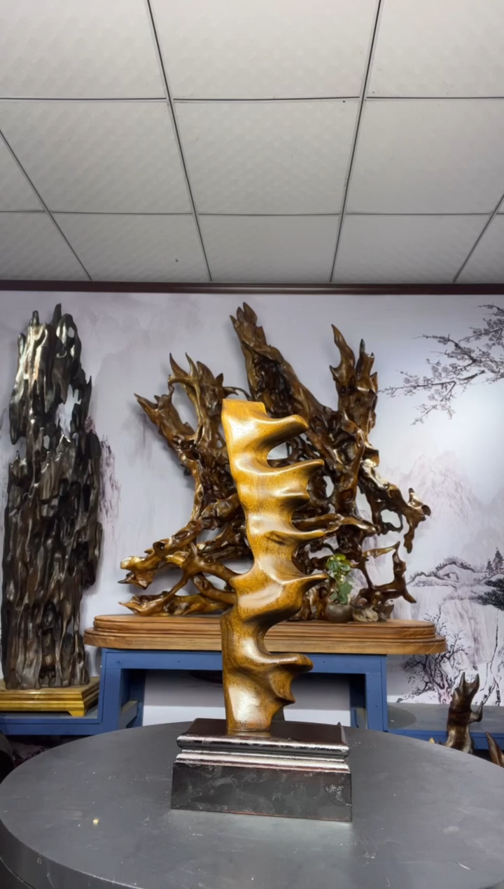 金丝楠木雕款费*金丝楠木工艺品摆件