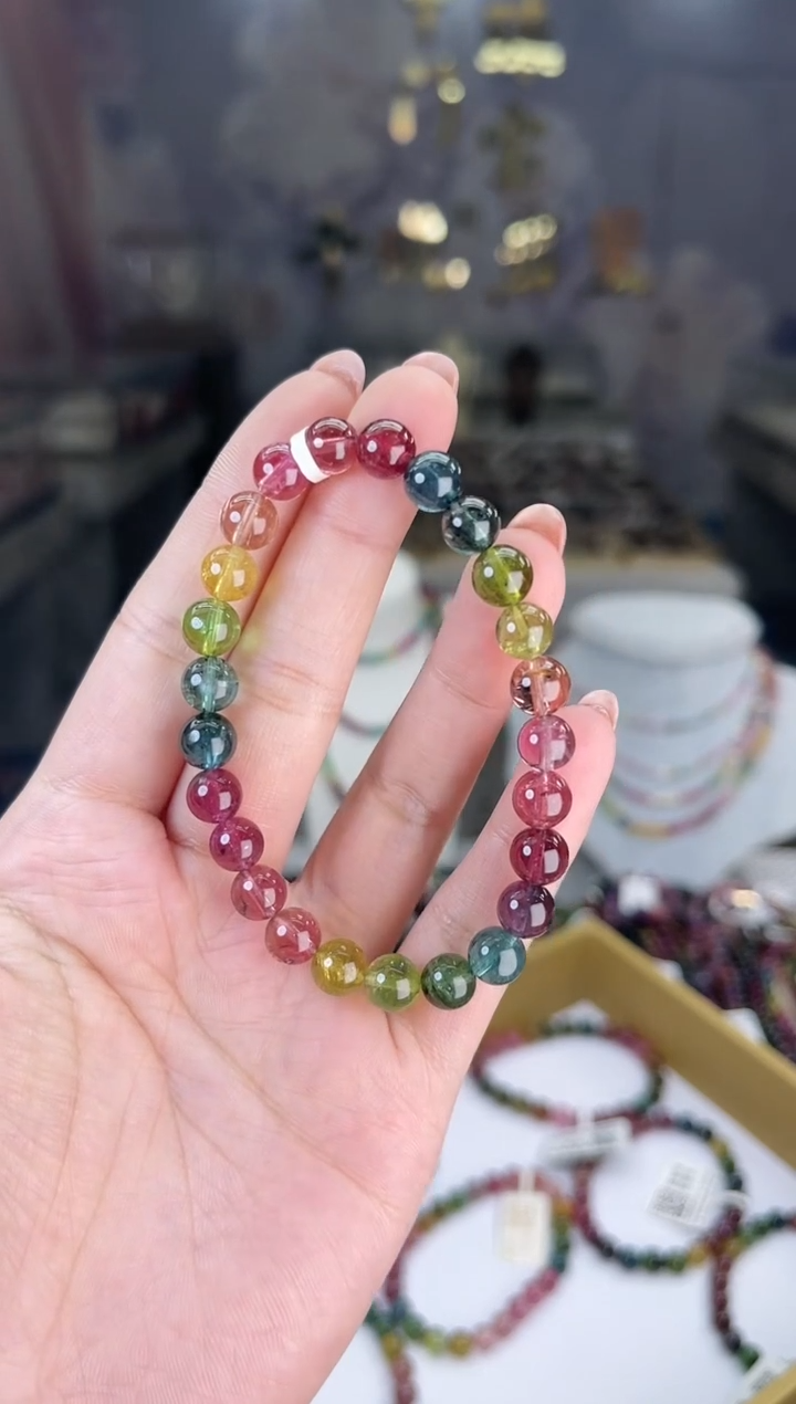 【闪购商品】碧玺/未镶嵌7mm+碧玺单圈多样性发货