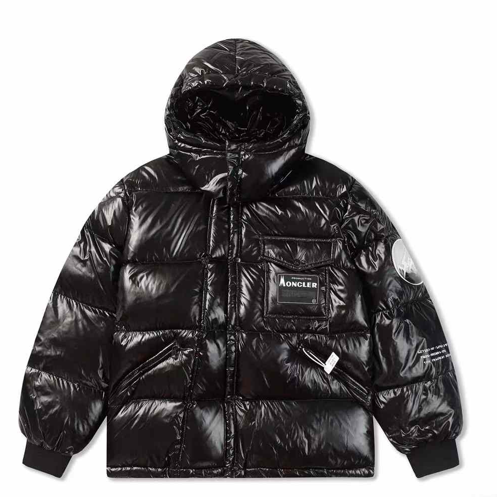 99新 MONCLER 蒙口/葡萄籽奢潮/23FW藤原浩联名羽绒服/0码