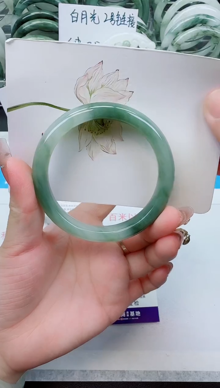 【闪购商品】石英质玉手镯未镶嵌117号/57-58圈