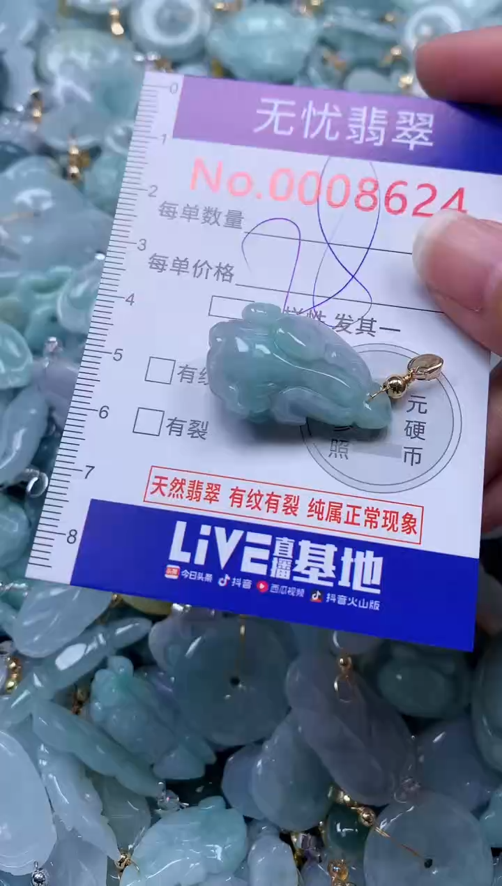 颈饰未镶嵌翡翠8624