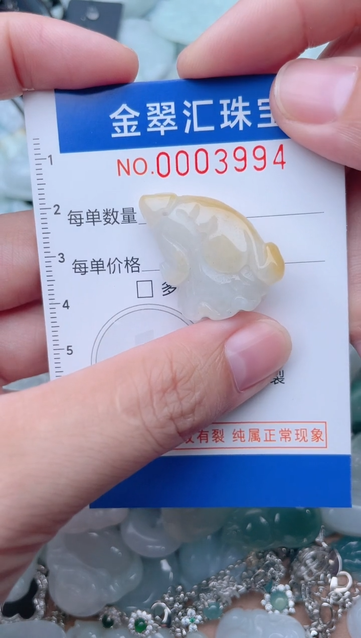 颈饰未镶嵌翡翠3994