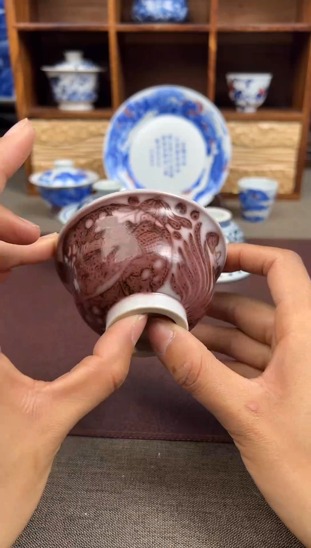 【闪购商品】杯子溪山酌茗陶瓷杯