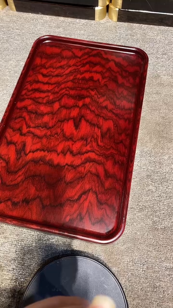 木木雕款超*大茶盘一个