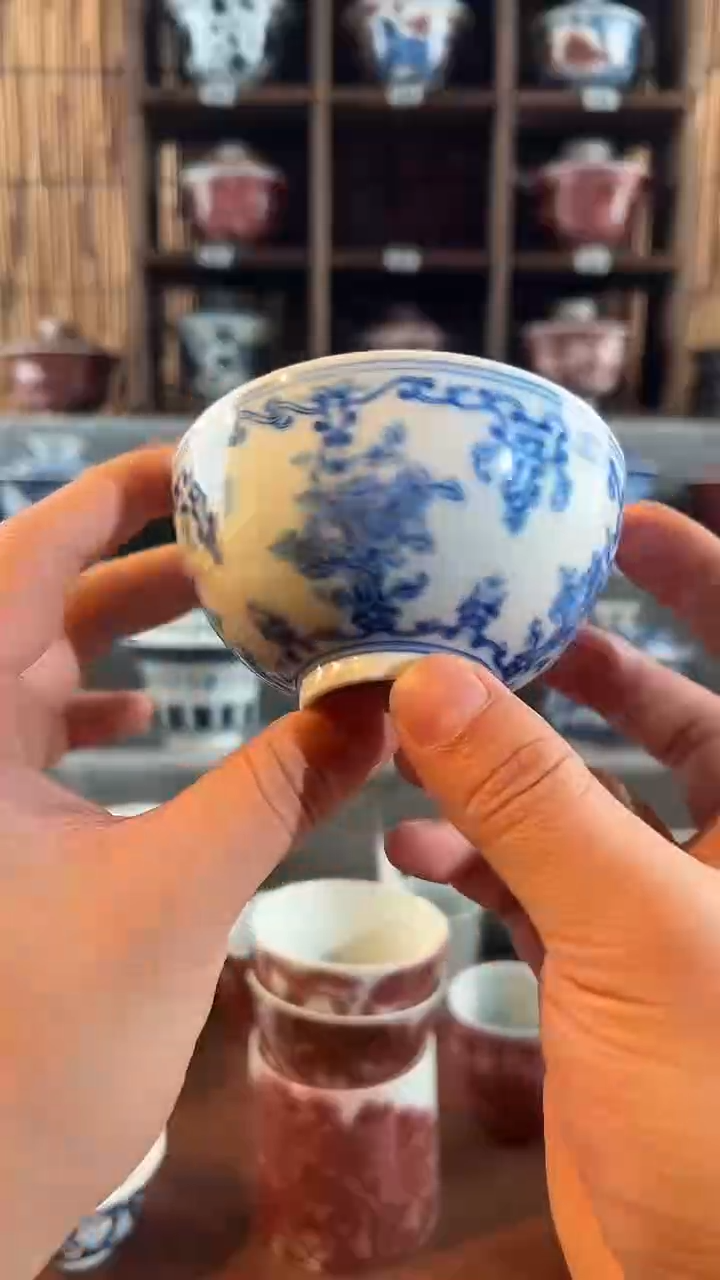 【闪购商品】062天禄言瓷缠住了八宝杯子