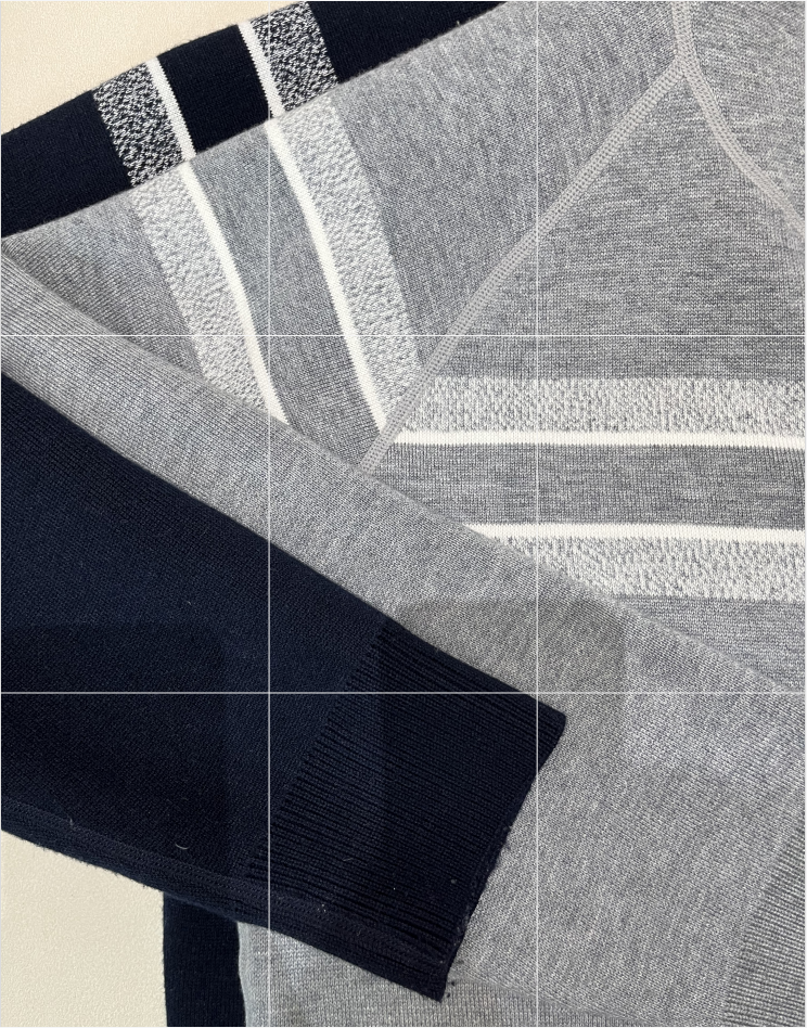 条纹款卫衣新2025秋冬（DD412WY01）时尚百搭男女同款冬季春秋