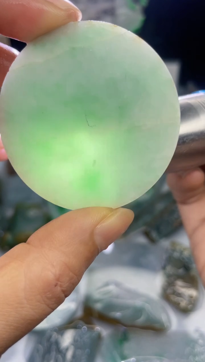 未镶嵌挂件翡翠天然缅甸翡翠A货