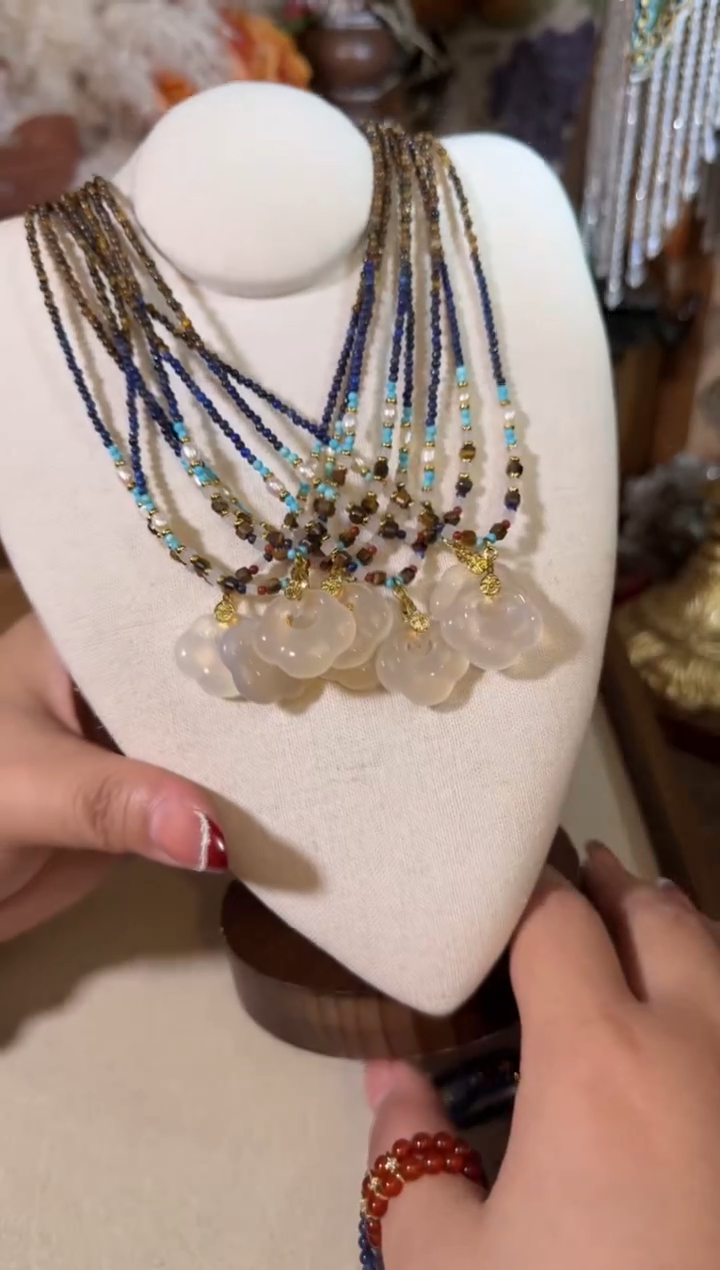 未镶嵌青金石项链025