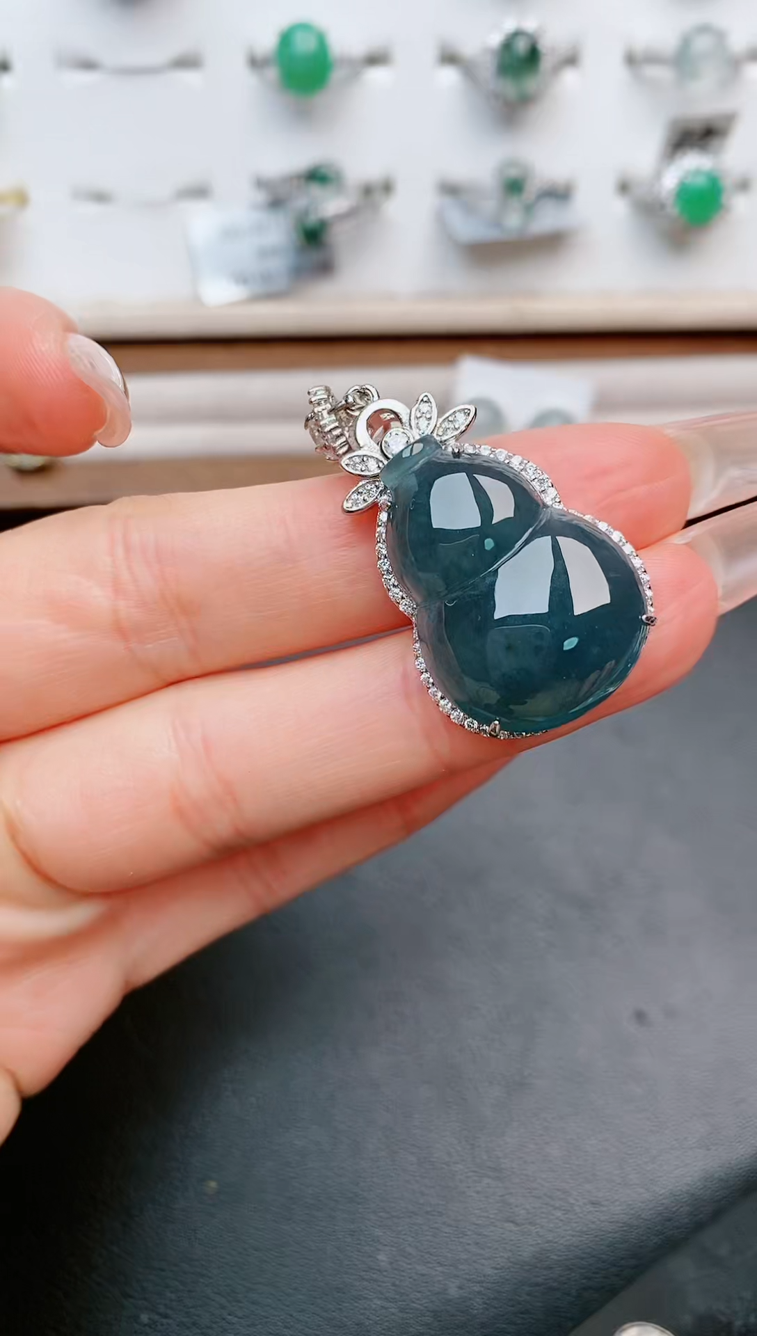 【闪购商品】翡翠戒指银S925镶嵌.....