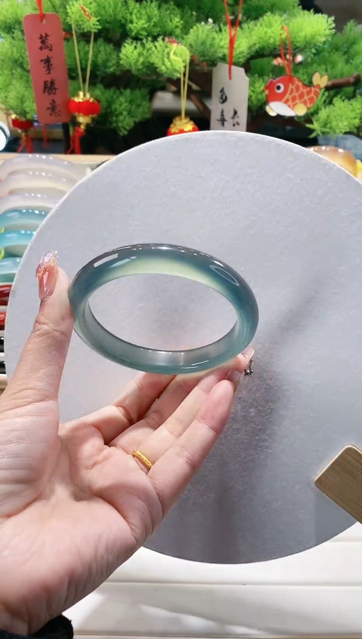 【闪购商品】玛瑙/玉髓手镯未镶嵌16-62.6